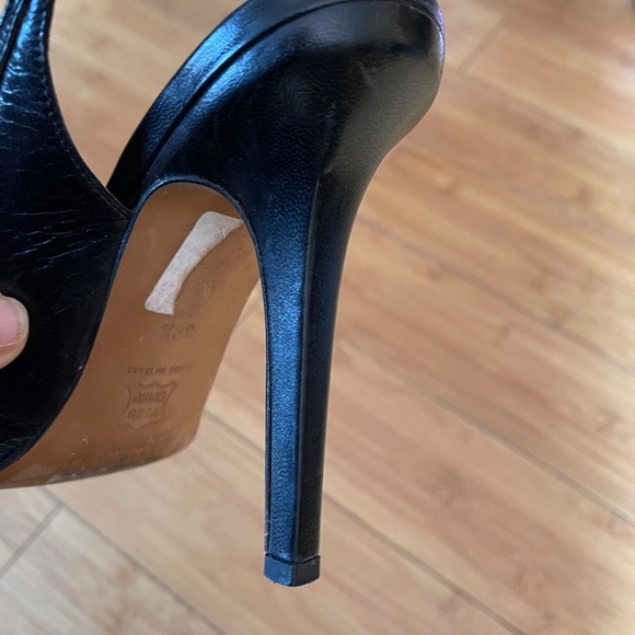 Jimmy Choo Black Slingback/Mary Janes size 39 1/2 - Picture 2 of 11